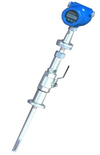 熱式高壓氣體質量流量計插入型安裝結構圖